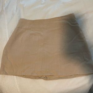 Princess Polly BEIGE MINI SKIRT